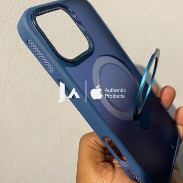 Capinha para iPhone com anel de apoio - Roxo