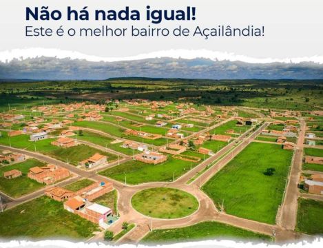Lote residencial no Valle do Açaí, em Açailândia 