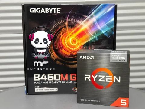 Kit B450 Gaming Gigabyte + Ryzen 5 5600GT
