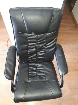 Cadeira de massagem Relax Medic cor preta