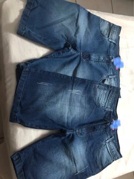 Bermuda Jeans Masculinos - Tamanho 42