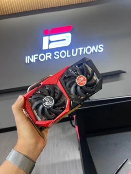 Placa de Vídeo Colorful iGame GeForce GTX 1660 Super Advanced 6GB Acc cartão 