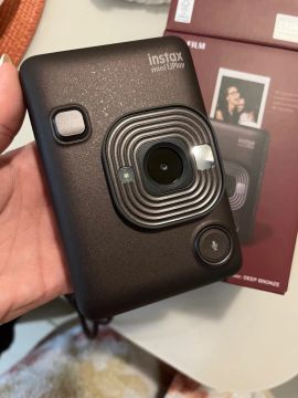 Câmera Instax Mini LiPlay Deep Bronze