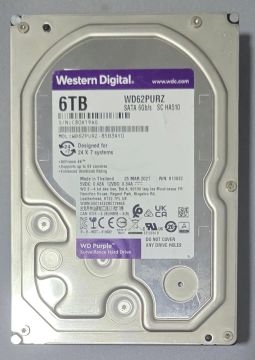 HD Western Digital Purple 6TB Surveillance
