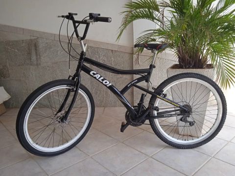 Bicicleta Caloi com câmbio schimano 