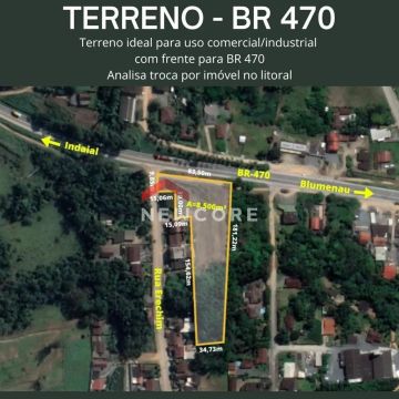 Lote em Rodovia BR-470 - Encano do Norte - Indaial/SC