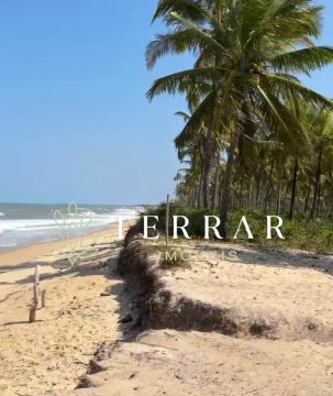 Terreno pé na areia em Mogiquiçaba Bahia