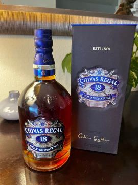 Whisky Chivas Regal 18 anos 1 litro