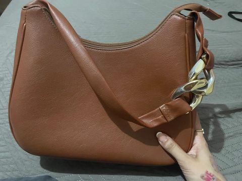 Bolsa de Ombro Marrom