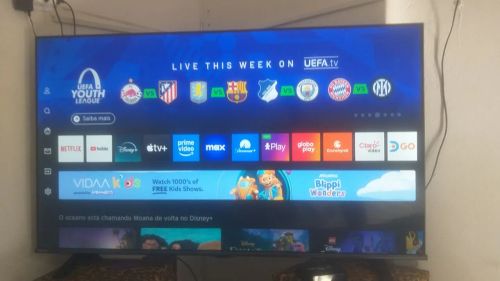 TV SMARTV TELA GIGANTE + COMANDO DE VOZ 