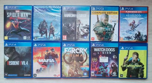 Jogos de PS4 - Envio Pela OLX.