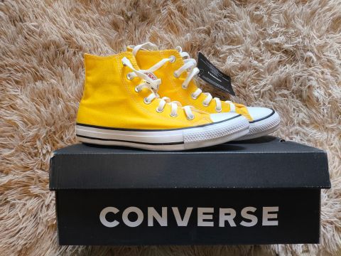 Converse All Star - Amarelo - Novo Unissex