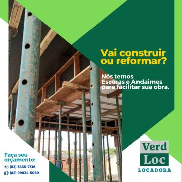 Escoras COMPLETA com barrotes 
