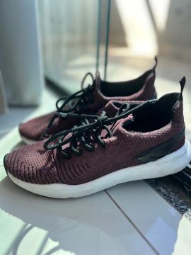 Tênis Feminino Casual Marrom