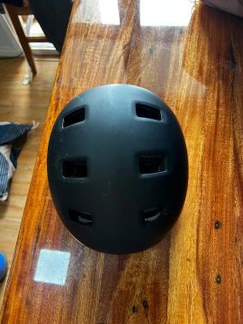 Capacete de Skate Preto