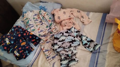 Conjunto de pijamas infantis - Dinossauros