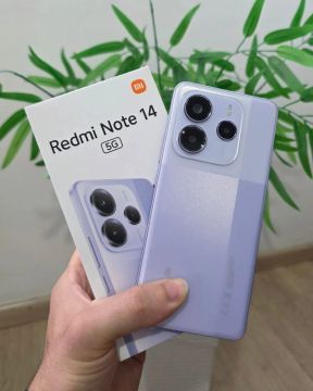 XIAOMI REDMI NOTE 14 5G 8/256 GB ROXO GLÓBAL LACRADO 