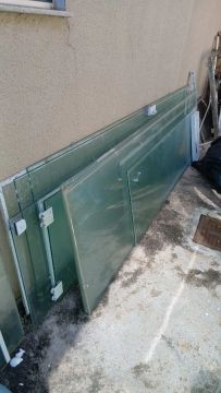 Grade de proteção em aço inox e aquecimento de piscina