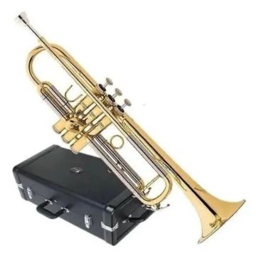TROMPETE EAGLE + CASE E BOCAL - LAQUEADO