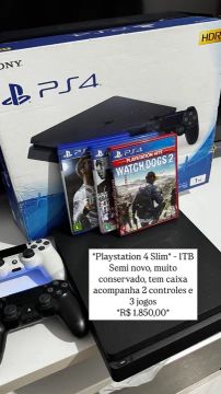 PlayStation 4 slim - 1tb 