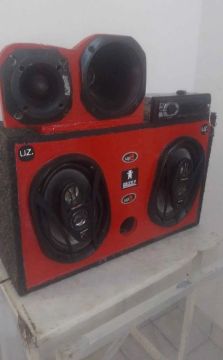 Caixa de som para carro grizzly 