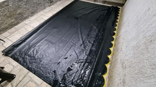 Toldo preto 3,14 X 1,70