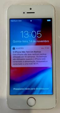 Iphone 5s 64GB Perfeito Tudo Funciona Sem Nenhum Problema Desbloqueado