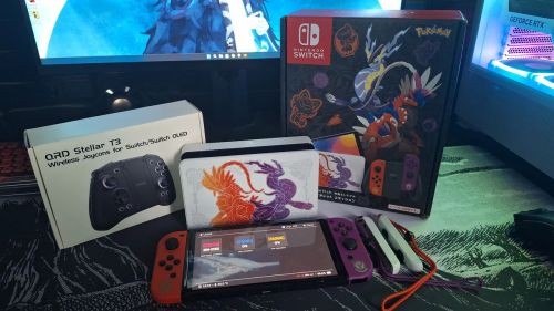 Nintendo Switch OLED Pokémon Desblok