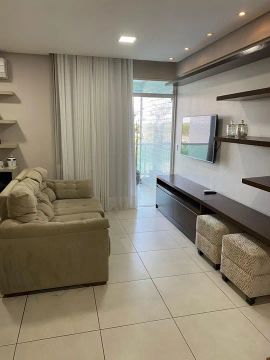Apartamento moderno com varanda e vista espetacular!