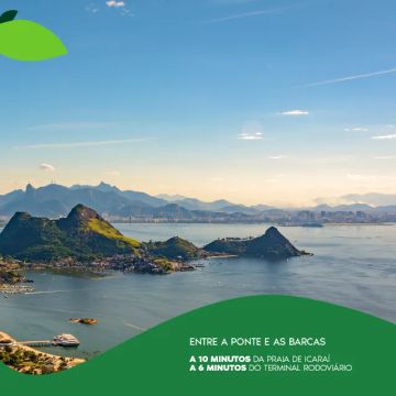 Condomínio Green Life Novo Lar - Apto 2 quartos no Centro de Niterói - Lançamento