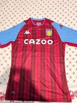 Camisa Clube Aston Villa Inglês 