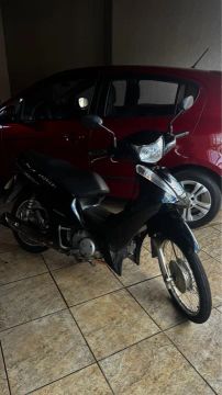 Moto Honda Biz 125 Preta