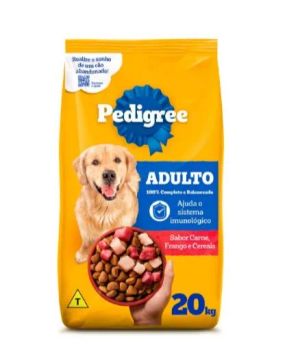 Promoção ração pedigree 20kg 