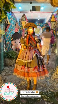 Alugo vestidos juninos 