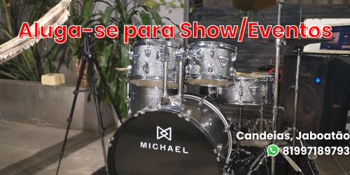 Aluguel Bateria Completa para Shows e Eventos