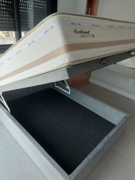 Cama Box Bau MaxSpring Scotland Herval