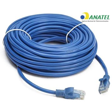 Cabo de rede Rj45 CAT5 10, 20 e 30 metros