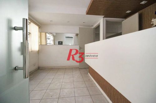 Sala para alugar, 92 m² por R$ 5.000,00/mês - Centro - Santos/SP