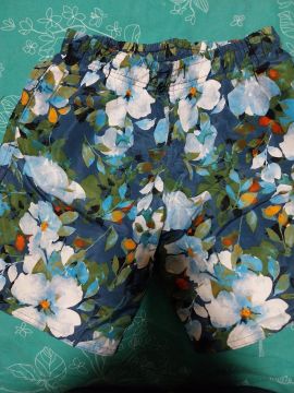 Shorts de Praia Floral Masculino