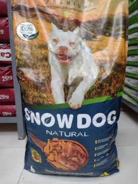 Ração Snow Dog Natural para cães adultos - 25kg