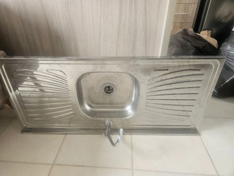 Cuba de cozinha em aço inox