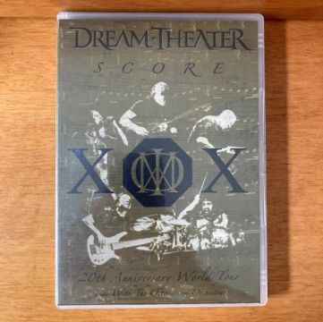 DVD Duplo Dream Theater - Score - Tour Mundial de Aniversário de 20 Anos