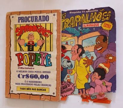 Almanaque Os Trapalhões Nº 1 Ano 1982