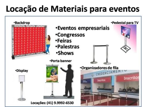 Locação de Equipamentos para Eventos