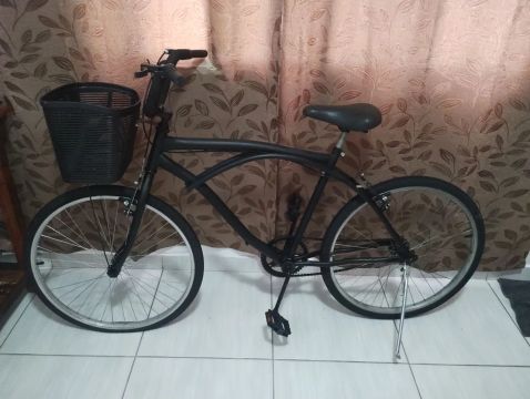 Bicicleta Cruiser Preta