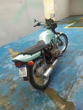 Motocicleta Honda  125 - Azul - Conservada