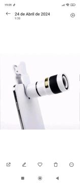 Lente Teleobjetiva para Celular