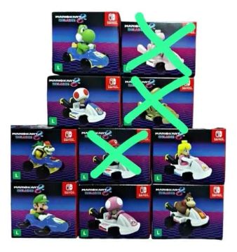 Boneco Mario Kart 8 MC Donalds Nintendo 