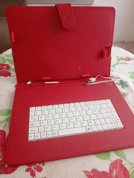 Capa com teclado
