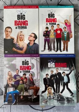 The Big Bang Theory - 1ª a 4ª Temporadas Completas!